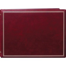 Pioneer Photo Albums Extra Large Magnetic Page X-Pando Photo Album, Burgundy Red