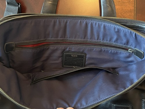 Authentic TUMI Harrison Seneca Slim Black Briefcase Great Condition Value Priced - Picture 5 of 23