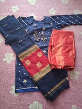 Embroidered 3 Piece Pakistani Suit  Festive Formal Wear with Dupatta   New