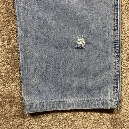 Quiksilver QuikJean Cargo Jeans 34 Relaxed Fit Light Wash USA Made Carpenter - Bild 11 von 24