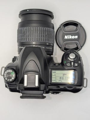 Nikon D50 DSLR Camera w/ 28-80mm Lens,Battery,Charger, 512mb Memory Card Tested 