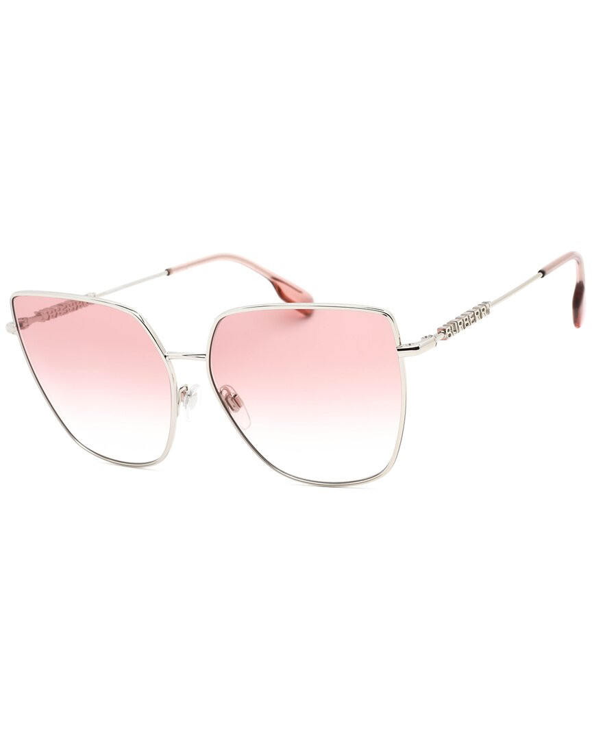 Солнцезащитные очки Burberry Womens Be3143 61 мм Женские серебристые