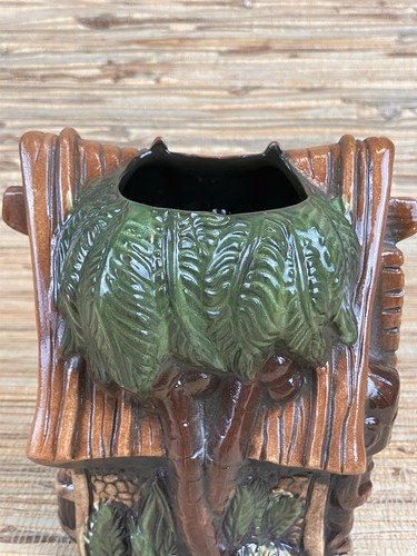 Hukilau 2022 Tiki Mug Tiki Hut Eekum Bookum #247 LE 5.5" Tall New - Picture 6 of 13