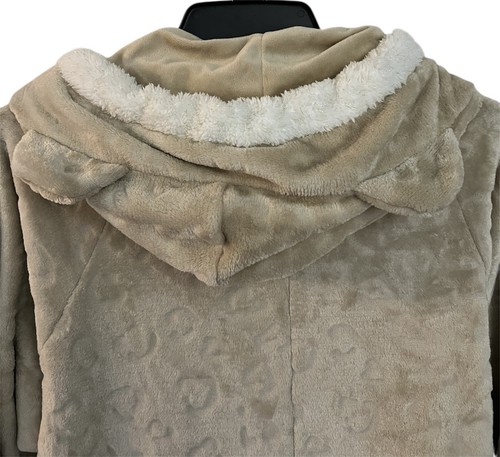 French Jenny Cuddle Critters Hooded One Piece Plus Size 3X GUC Pockets Front Zip - Picture 7 of 11