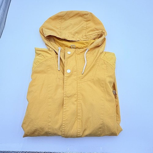 Scotch & Soda AMS Blauw Indigo Lamp Giallo Chiaro Parka Giacca Uomo Taglia L - Foto 19 di 19