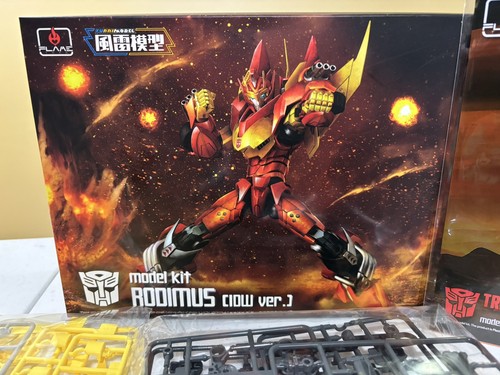 Transformers Rodimus Model Kit Flame IDW Version New Unopened - Picture 8 of 10