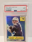 2015 Topps Heritage Tom Brady Foil Board PSA 9 Mint #1
