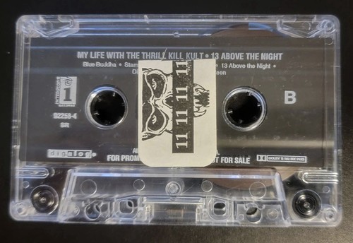 My Life with the Thrill Kill Kult "13 Above the Night" 1993 Promo Cassette RARE! - Picture 5 of 5