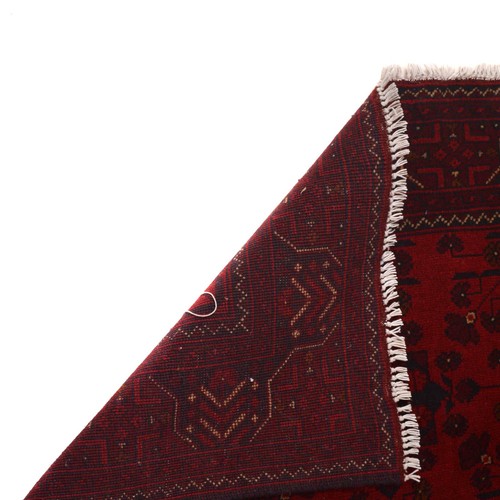 Fine Quality Hand Knotted Afghan Khal Muhammadi Wool Area Rug 6 x 5 Ft - Picture 8 of 10