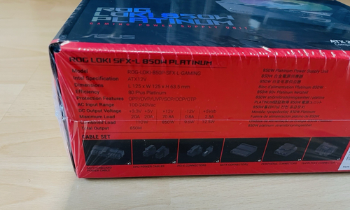 SEALED ASUS ROG Loki SFX-L 850W Platinum Fully Modular Power Supply 80+ Platinum - Picture 2 of 4