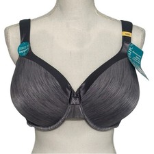 Vanity Fair Illumination Full Figure Underwire Gray Bra NWT