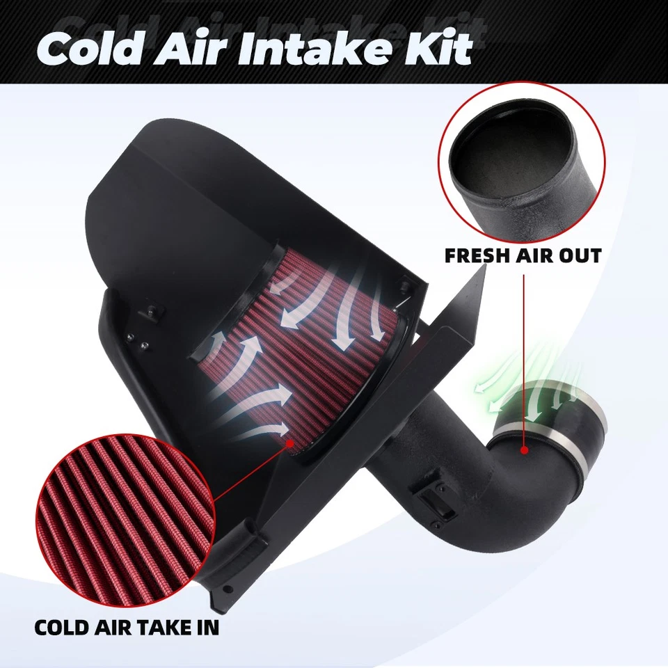 Cold Air Intake System For BMW M140i M240i 340i F20 F22 F23 B58 3.0L 2016-2019 Foto 3 de 4