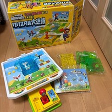 Juego de mesa de acción Super Mario Bros. Daimeiro Maze vintage coleccionable de Nintendo