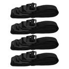  16pcs Lawn Aerator Sandals Fixing Band Gardening Floor Aerator Shoes Strap For
