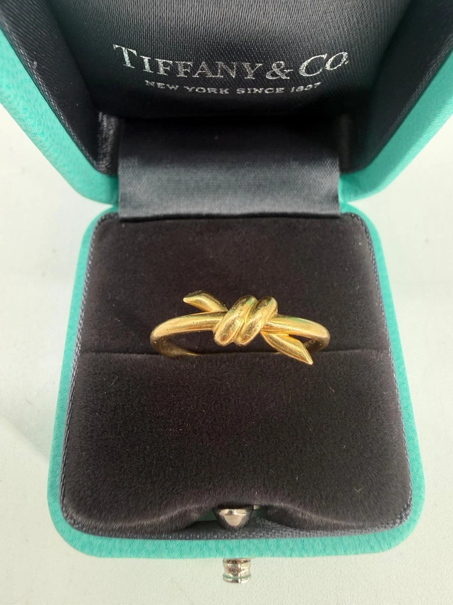 Tiffany & Co. 18k Rings without Stone Yellow Gold Fine Rings for