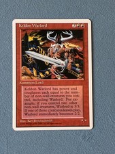 Keldon Warlord, Fourth Edition, Magic the Gathering MTG