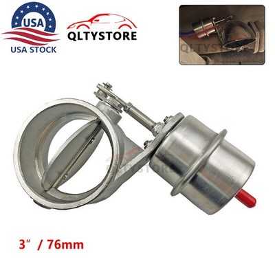 3''/ 76mm Exhaust Control Valve Open Style Vacuum Actuator Actuated Dump Valve