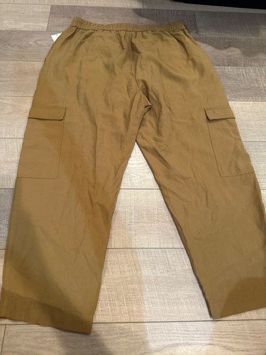 Damen High-Rise Ankle Cargo Hose - a New Day Tan XXL - Bild 9 von 9