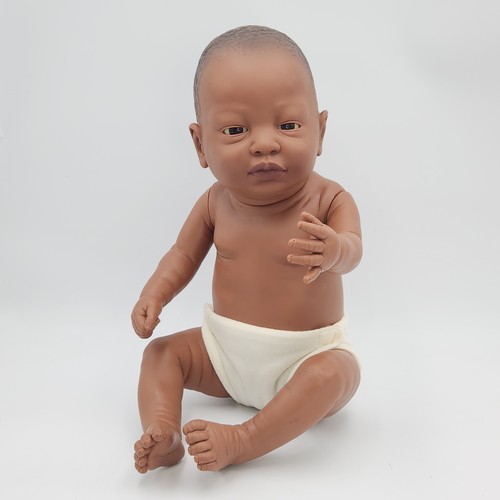 Vintage Diana 1995 Baby Mädchen Puppe anatomisch korrekte braune Haut 20 Zoll - Bild 7 von 24