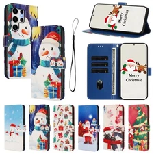 For Samsung Galaxy S26 S25 S24 S23 S22 S9 Magnetic Leather Flip Card Wallet Case