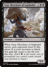 MTG Gray Merchant of Asphodel (English ) DSC