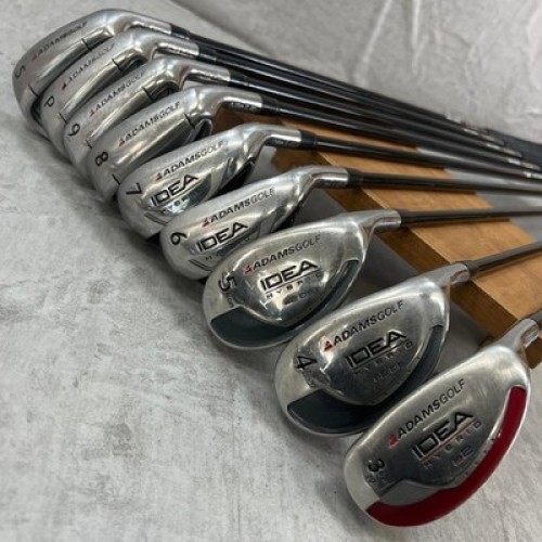 Adams IDEA a2 Hybrid Iron Set 9pcs 3-SW Original Carbon Flex R - Picture 1 of 9