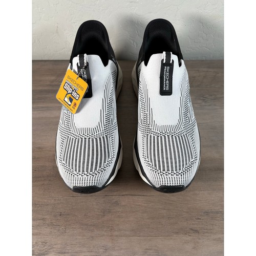 Skechers Slipper Max Cushioning 2.0 Sportschuhe Grau Schwarz Herren 8,5 Neu ohne Karton - Bild 4 von 8