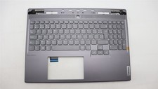 Lenovo Legion S7 16IRH8 Keyboard Palmrest Top Cover Belgian White 5CB1L67979