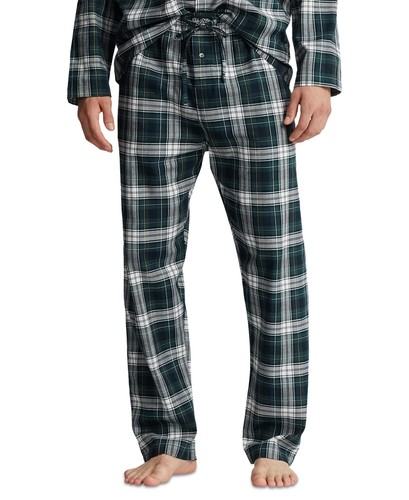 Polo Ralph Lauren Mens Regular fit Flannel Pants Pajamas XL Green