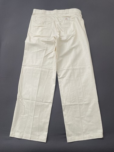 Neu mit Etikett Dickies x Pop Trading Company Flachs Arbeitshose WPTP02AOW cremeweiß Herren 34 x 32 - Bild 4 von 7