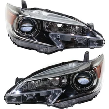 Headlight Set For 2014-2016 Scion tC Driver and Passenger Side CAPA
