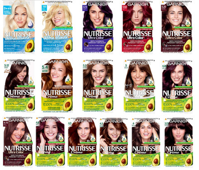 Garnier Nutrisse Permanent Haar Farbstoff Langhaltend Intensive Farbe Für Alle