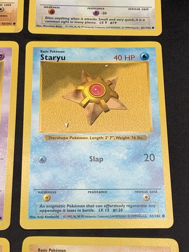 Vintage Pokémon Card Lot Base Set Shadowless 1999 WOTC MP/HP - Picture 7 of 20