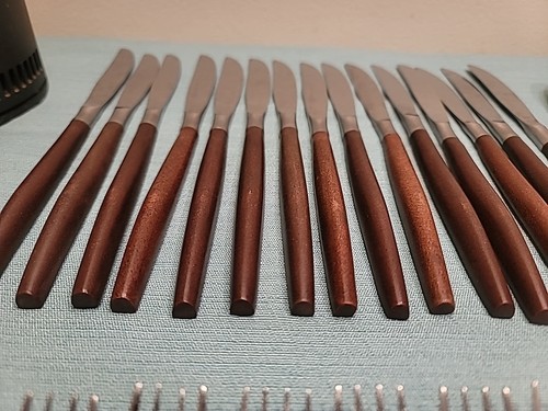 EKCO Eterna geschmiedetes Edelstahl Kanu Muffin Besteck 74 Teile - Bild 3 von 22