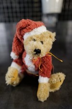 Boyds Bears Archive Collection Nicholas Santa Hat Beige Bear Plush 9 With Tag