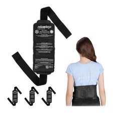 Kältegürtel 4er Set, Kühlkissen Gel, Kühlpads, Kalt Warm Kompressen, Kühlpacks