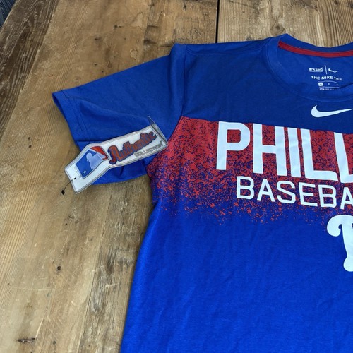 NWT Nike Philadelphia Phillies Authentic Legend Team Issued T-Shirt Men’s Medium - Picture 4 of 11