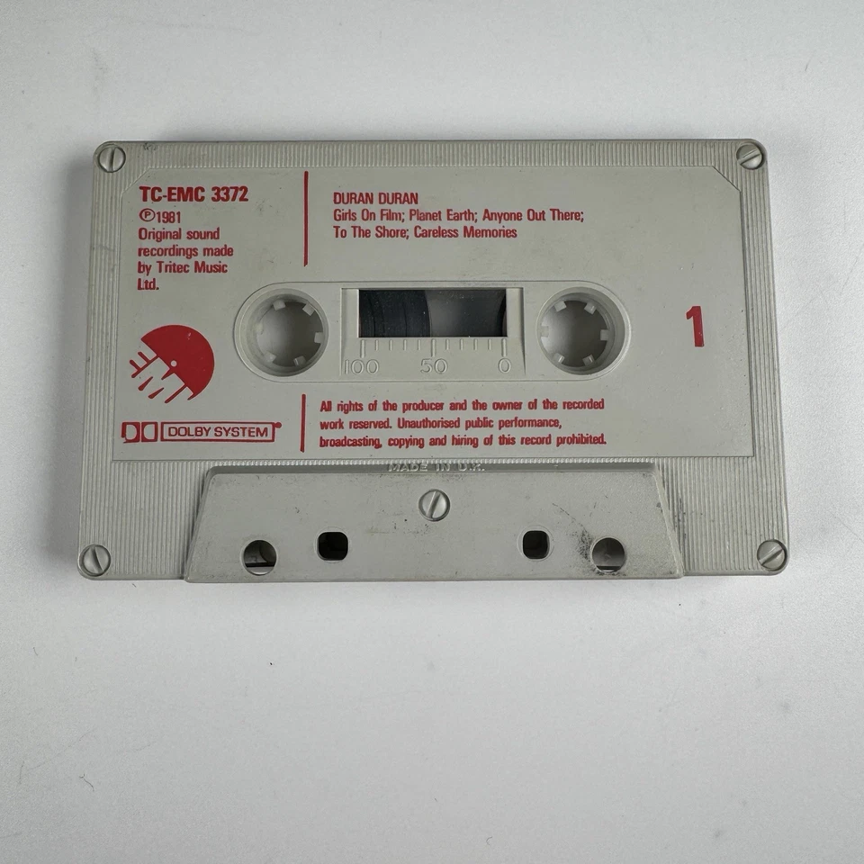 Duran Duran - Self Titled -  Cassette Tape 1982 - TC-EMC 3372 - Free Postage - Image 4 of 4
