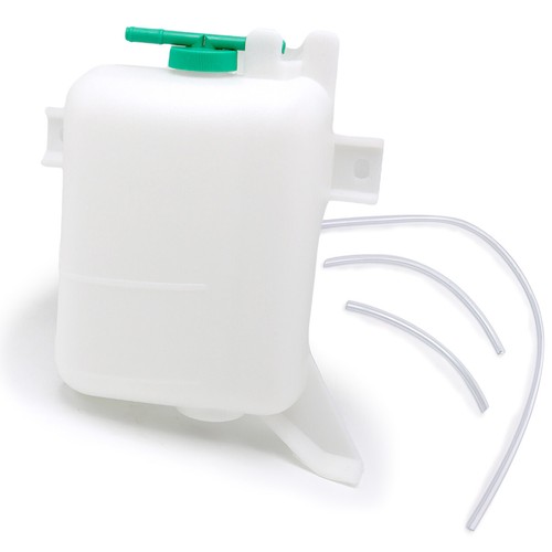 Tanque radiador sobre flujo de reserva blanco para Nissan Big-M D21 carrocería rígida 1986-1997 - Imagen 1 de 8