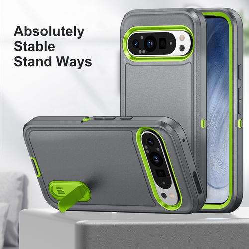 For Google Pixel 9 / 9 Pro / 9 Pro XL Case 3in1 Hybrid Shockproof Stand Cover - Picture 86 of 89
