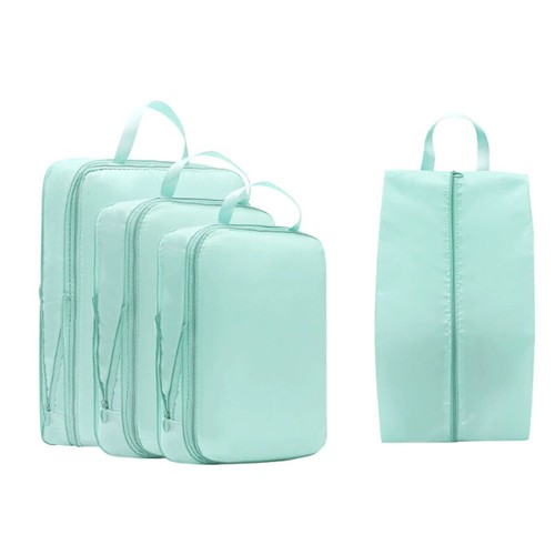 4 Compression Packing Cubes Travel, Luggage Organisers, Bags, Suitcase, Storage - Picture 8 of 18