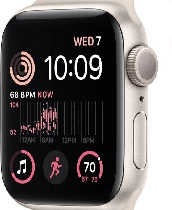 Apple Watch Series SE 2nd Gen GPS 40mm A2722 GPS Silver Warranty till March  2024