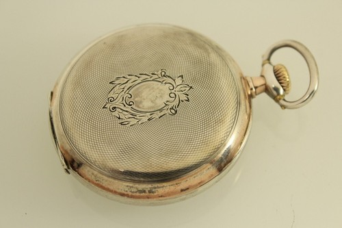 1916 Omega Red 12th Vintage Swiss Pocket Watch John Eriksson Sollefteå Signature - Picture 3 of 5