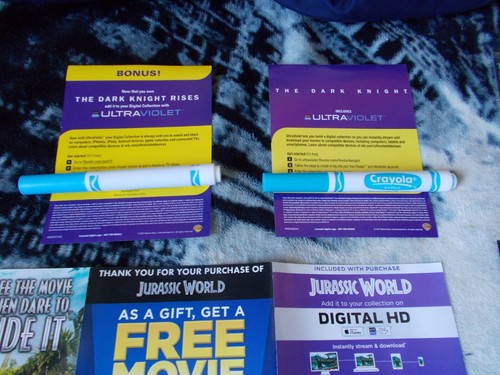 Digital 9 Codes: House of 1000 Corpses, Breakdown, Jurassic Park 1, 2, 3, World, - Picture 9 of 13