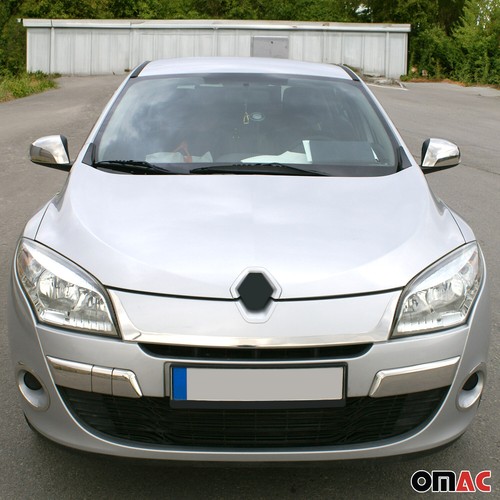 Tapas espejo cubierta espejo para Renault Latitude 2010-2015 acero inoxidable plata - Imagen 2 de 8