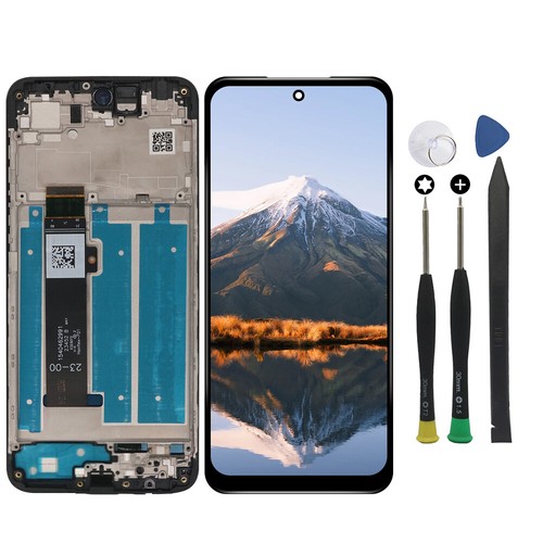 Pour Moto G Play 2024 XT2413V XT2413-2 Écran LCD Tactile Numériseur + Cadre - Photo 7 sur 11