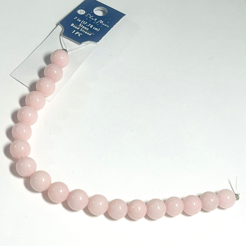Bead Lot Pink Glass Stone Round Bicone Smooth Faceted Crackle Mix 6mm-12mm - Picture 5 of 21