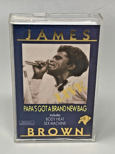 James Brown Papa’s Got A Brand New Bag Cassette SSI-492 - Picture 1 of 7