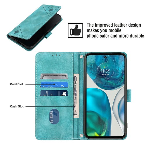 Flip Leather Wallet Phone Case for Motorola G32 G53 G62 Edge 30 G Power E30 G 5G - Picture 2 of 18
