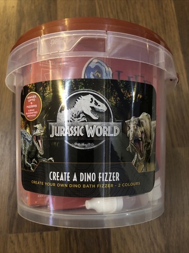 Jurassic World ‘Create A Dino Fizzer’ Bath Bomb Creation Set Kids Bath Toy Gift